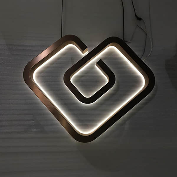 电镀发光字