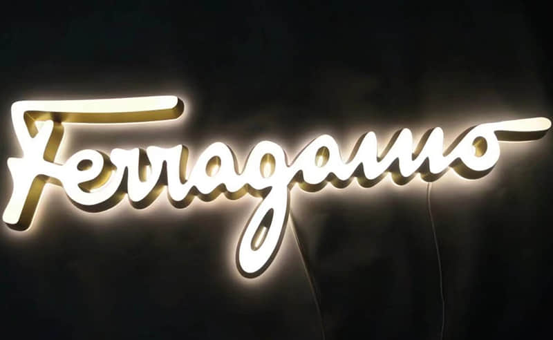 双面发光迷你字