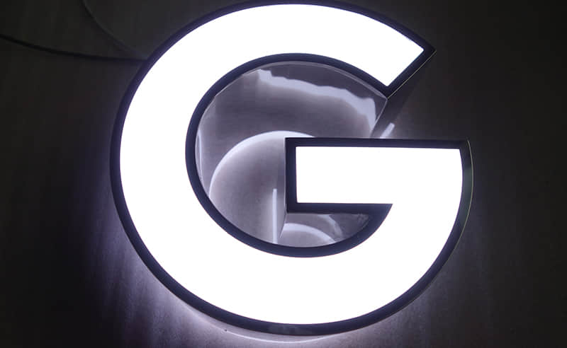 双面发光不锈钢字