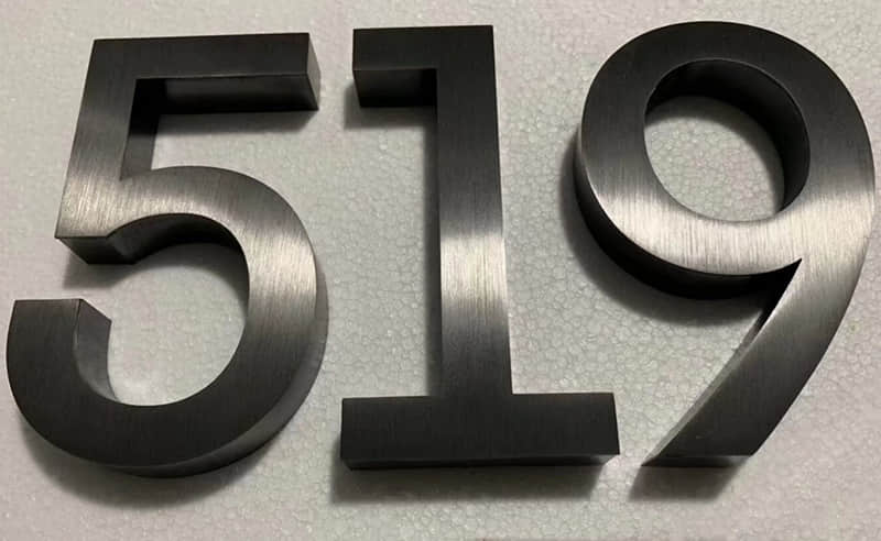 电镀不锈钢围边字