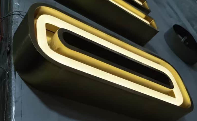 正面发光霓虹灯字